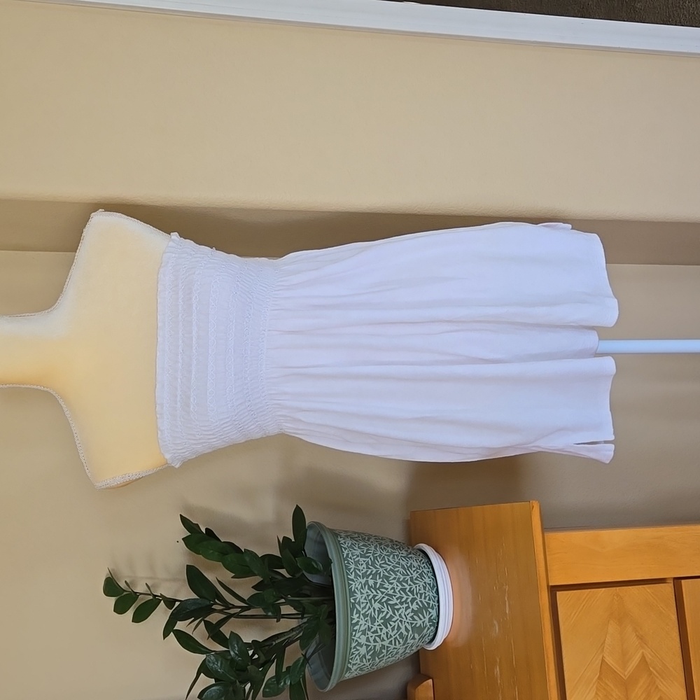 White Bathsuit Coverup